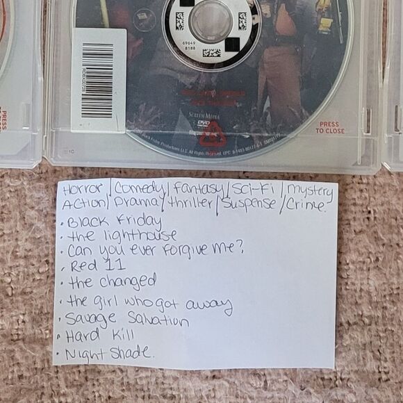 Collection of 9 Redbox DVD Mixed Bundle - Picture 2 of 2